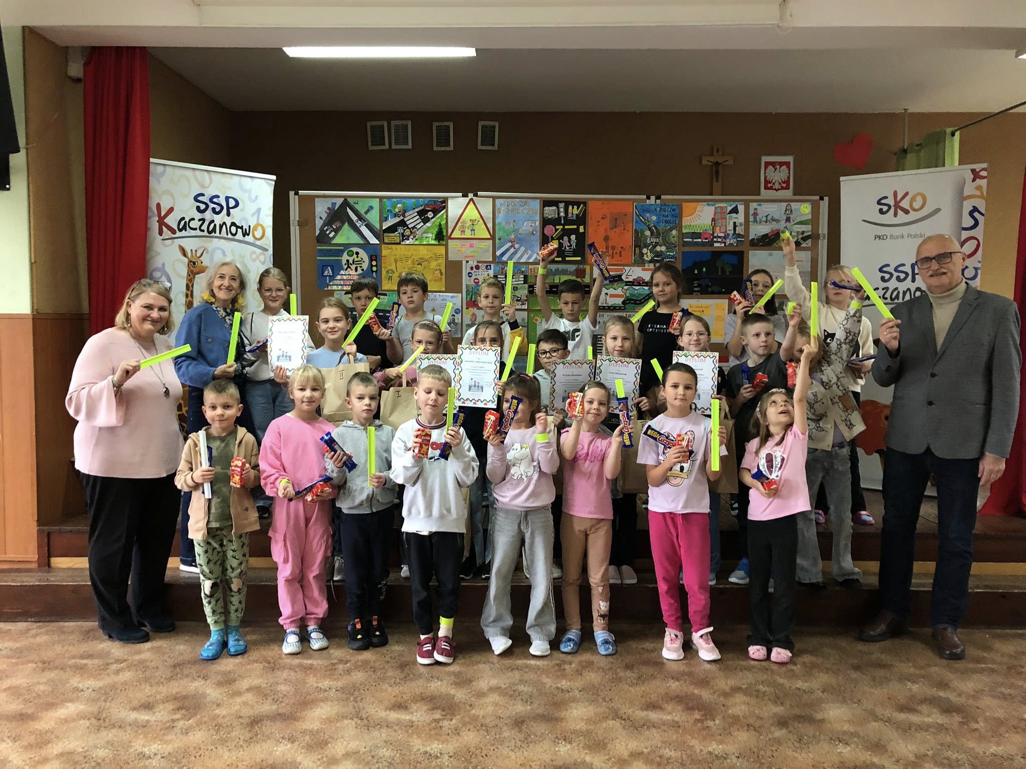 Konkurs plastyczny Odblaskowa szkoła