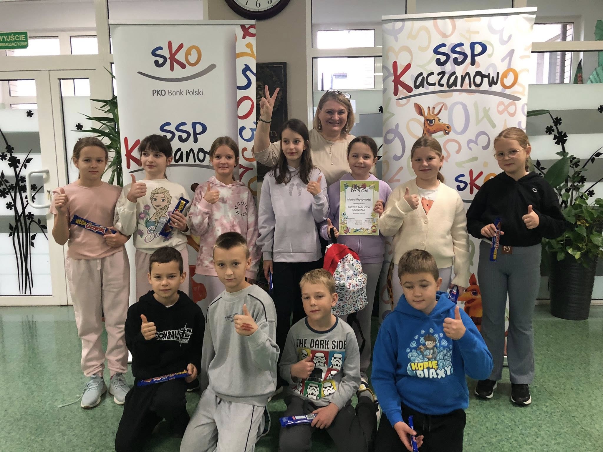 Mistrz Tabliczki Mnożenia - zdjęcie grupowe