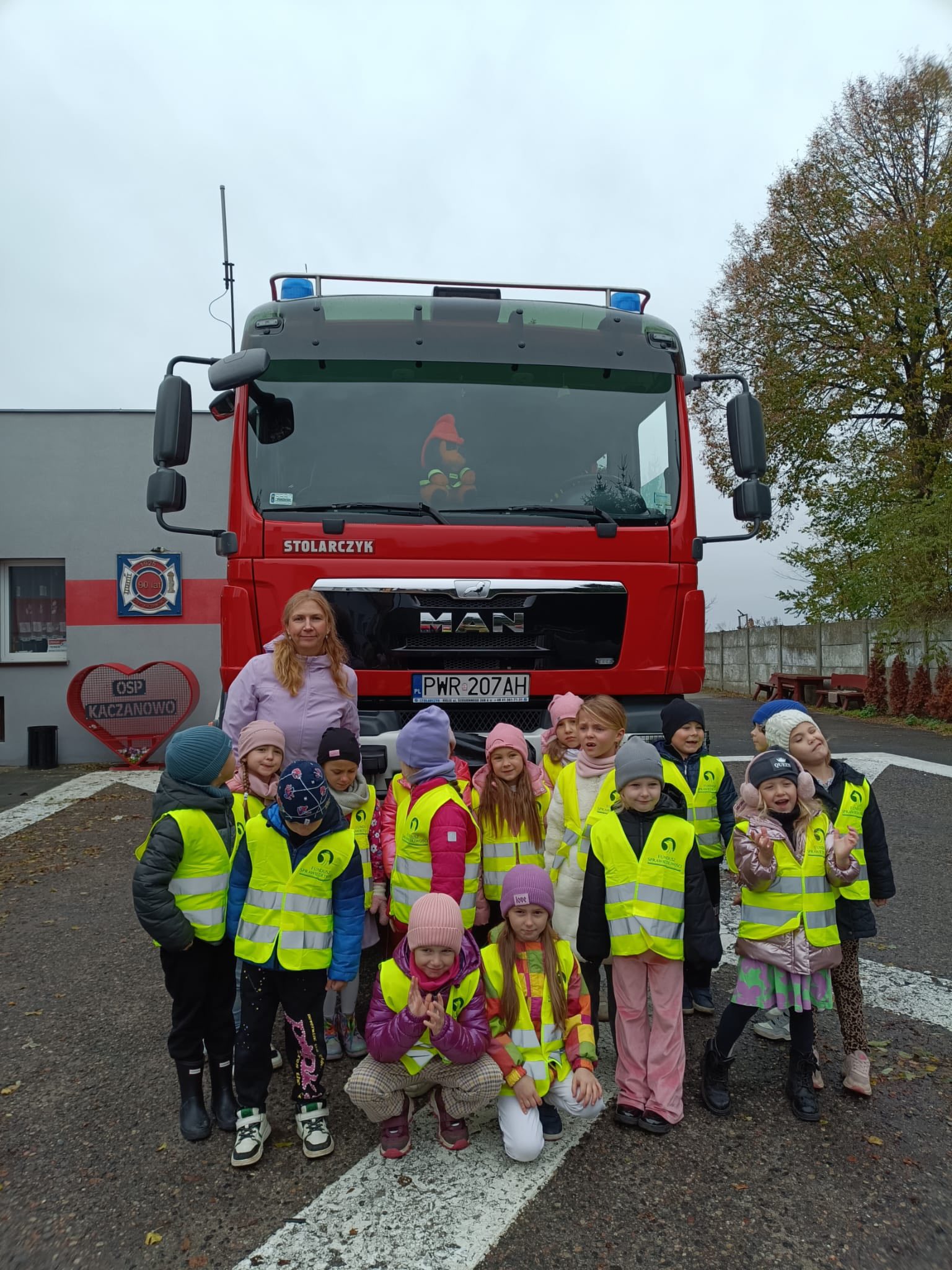 Wycieczka do OSP Kaczanowo
