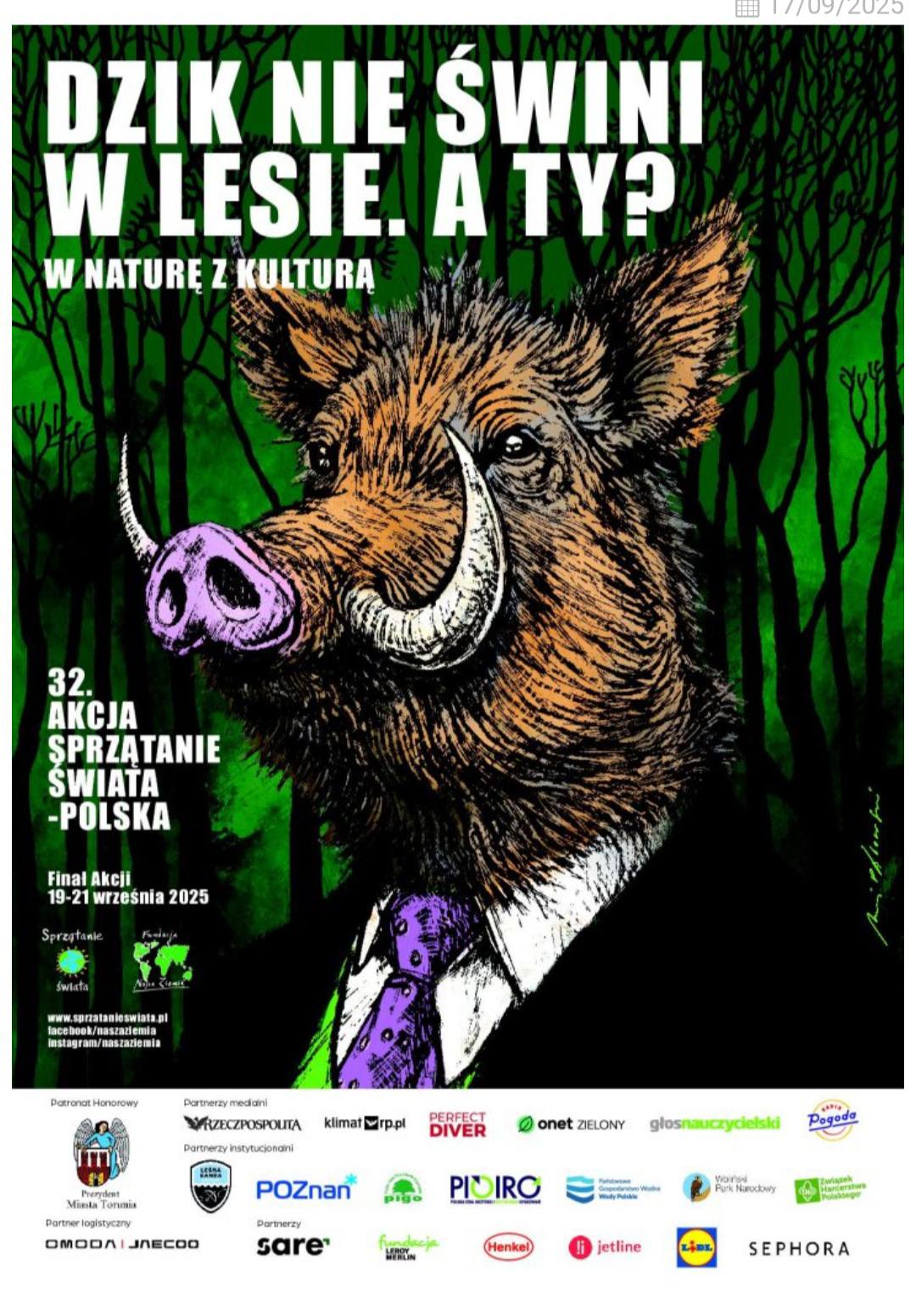 32 Akcja sprzatania świata